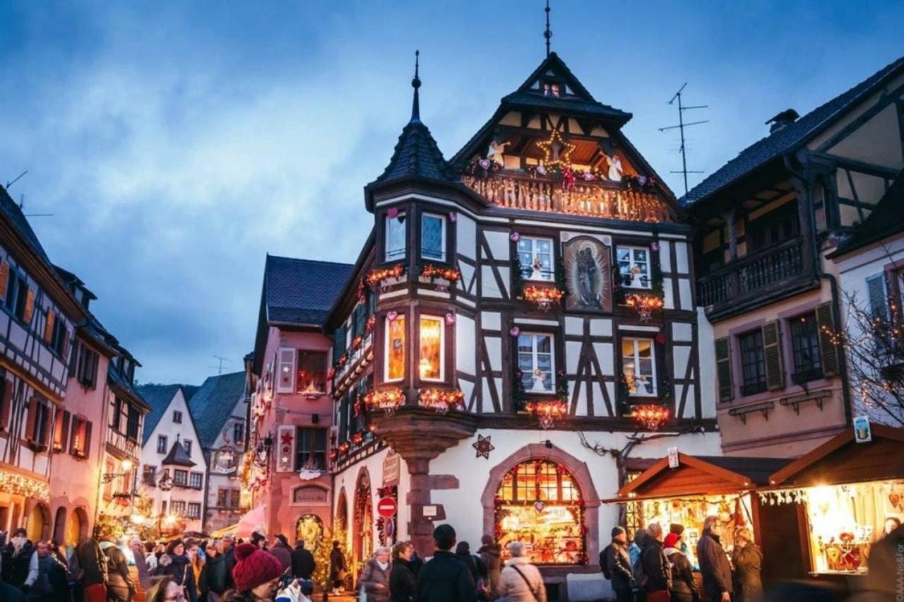 Au Bon Vieux Port Maison De Vacances Alsacienne A 10Mn De Ribeauville, Riquewihr Et Kaysersberg Sélestat Екстериор снимка
