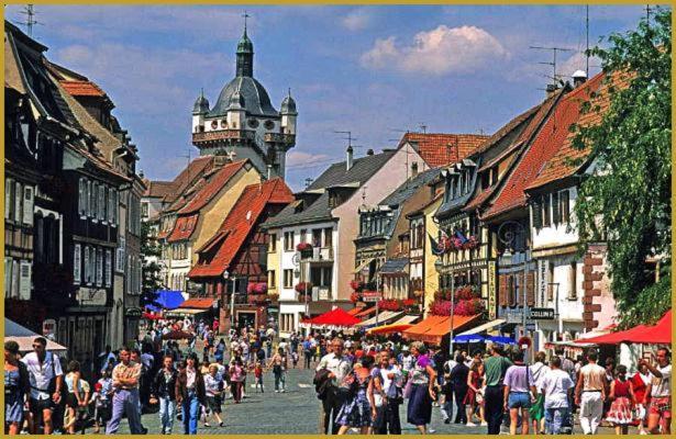 Au Bon Vieux Port Maison De Vacances Alsacienne A 10Mn De Ribeauville, Riquewihr Et Kaysersberg Sélestat Екстериор снимка